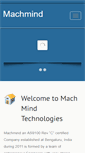 Mobile Screenshot of machmind.com